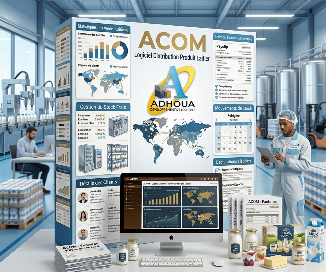 Logiciel Distribution Des Produits Laitiers