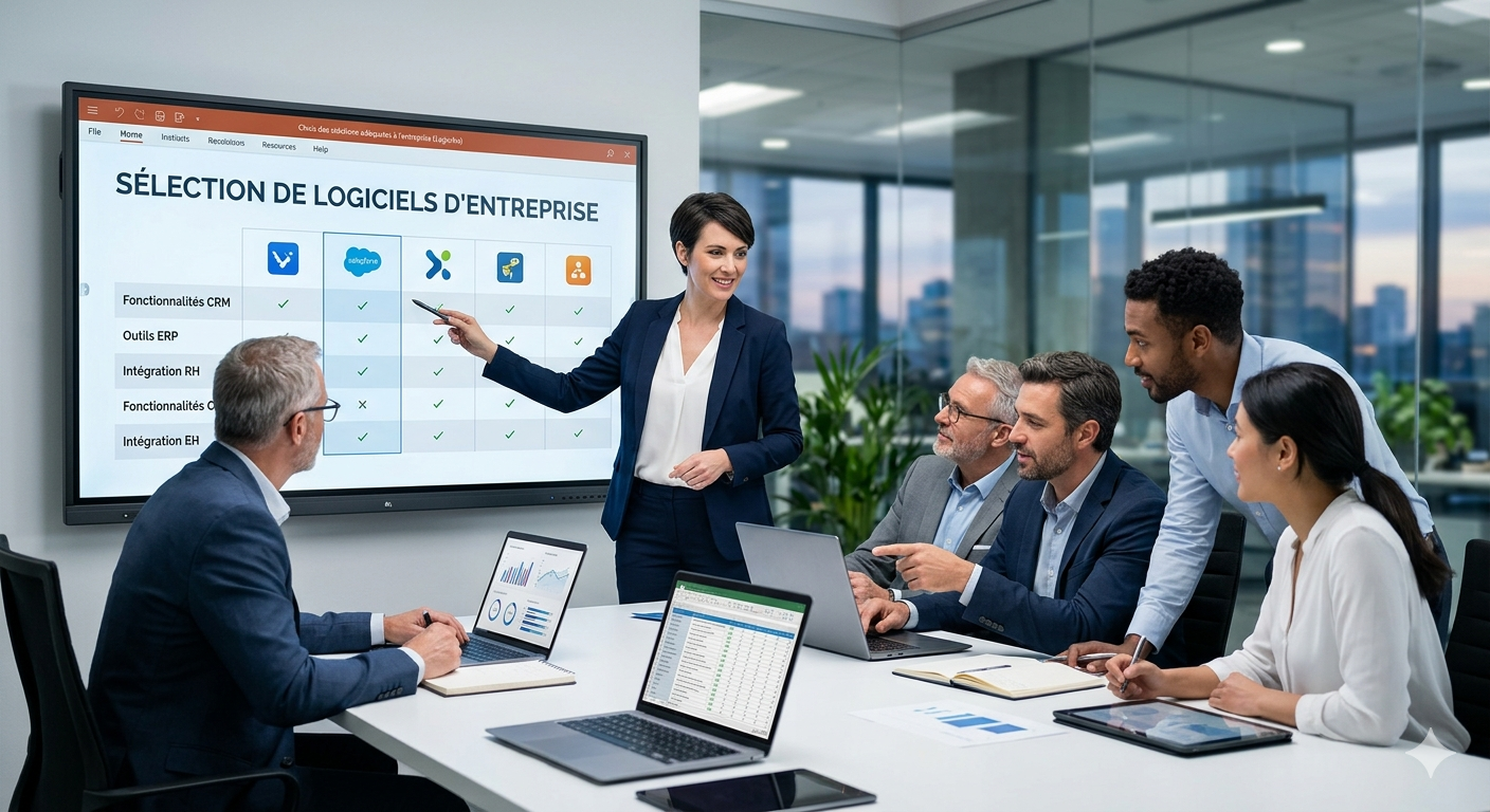 Choix des solutions adéquates à l'entreprise ( Logiciels).
